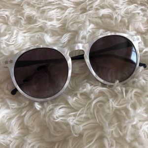 White opal sunglasses